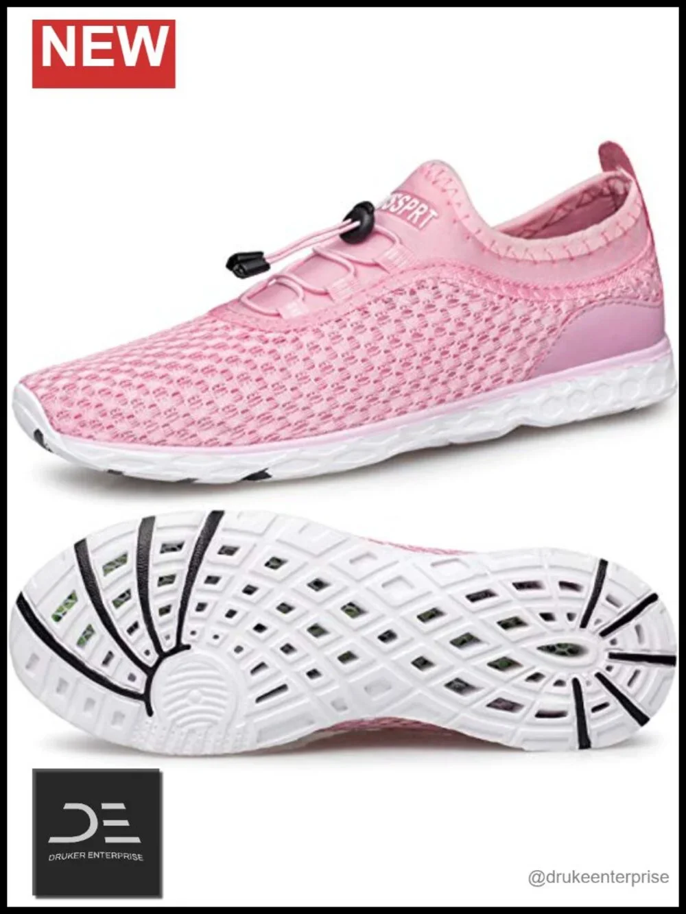 Quick Drying Sports Aqua Shoes Breathable Air Mesh